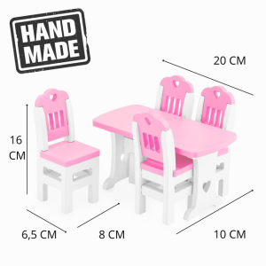 Dollhouse furniture for Barbie "Kitchen" suitable for dolls up to 30 cm