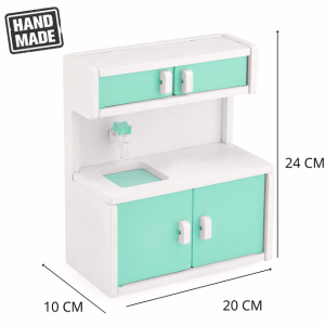 Dollhouse furniture for Barbie "Kitchen" suitable for dolls up to 30 cm