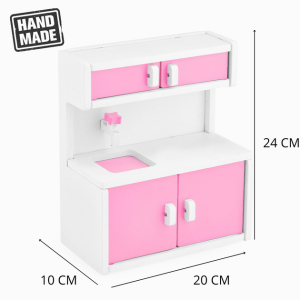 Dollhouse furniture for Barbie "Kitchen" suitable for dolls up to 30 cm