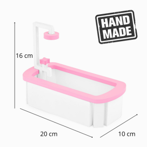 Dollhouse furniture for Barbie "Bathroom" suitable for dolls up to 30 cm